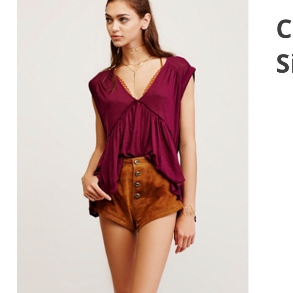 Free People into the night tee